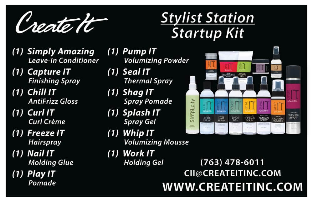 Create IT Stylist Station Startup Package
