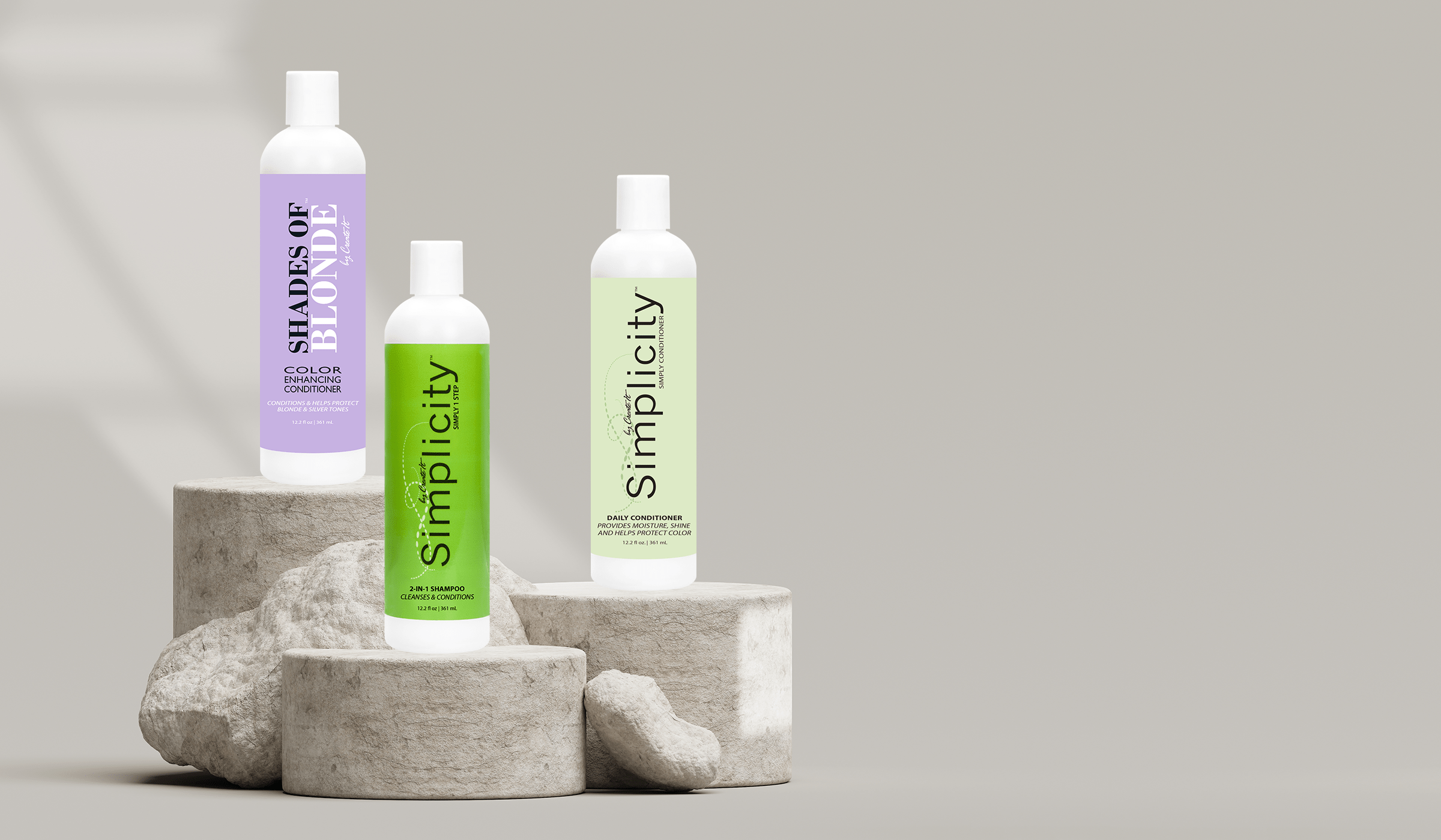 Simplicity Hair Care Products by Create IT